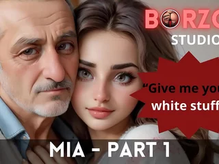 Mia - 1 - Unpredictable intensify ancient Grandpappa shivered brand-new teen young Turkish Dame